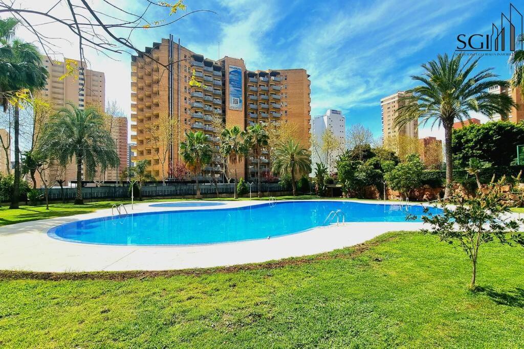 Апартаменты Moderno Y Acogedor- Torres D' Oboe Бенидорм Экстерьер фото