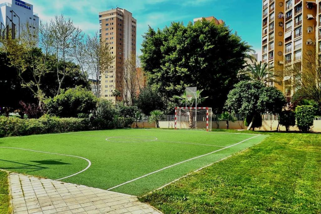 Апартаменты Moderno Y Acogedor- Torres D' Oboe Бенидорм Экстерьер фото